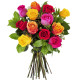 12 Mixed Roses